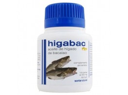 Imagen del producto Soria Natural Aceite higado bacalao 125 perlas