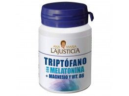 Imagen del producto Ana Maria Lajusticia Triptófano con Melatonina, Magnesio y Vitamina B6 60 Comprimidos