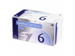 Imagen del producto Novofine agujas 32G (0,23/0,25x4MM) 100u