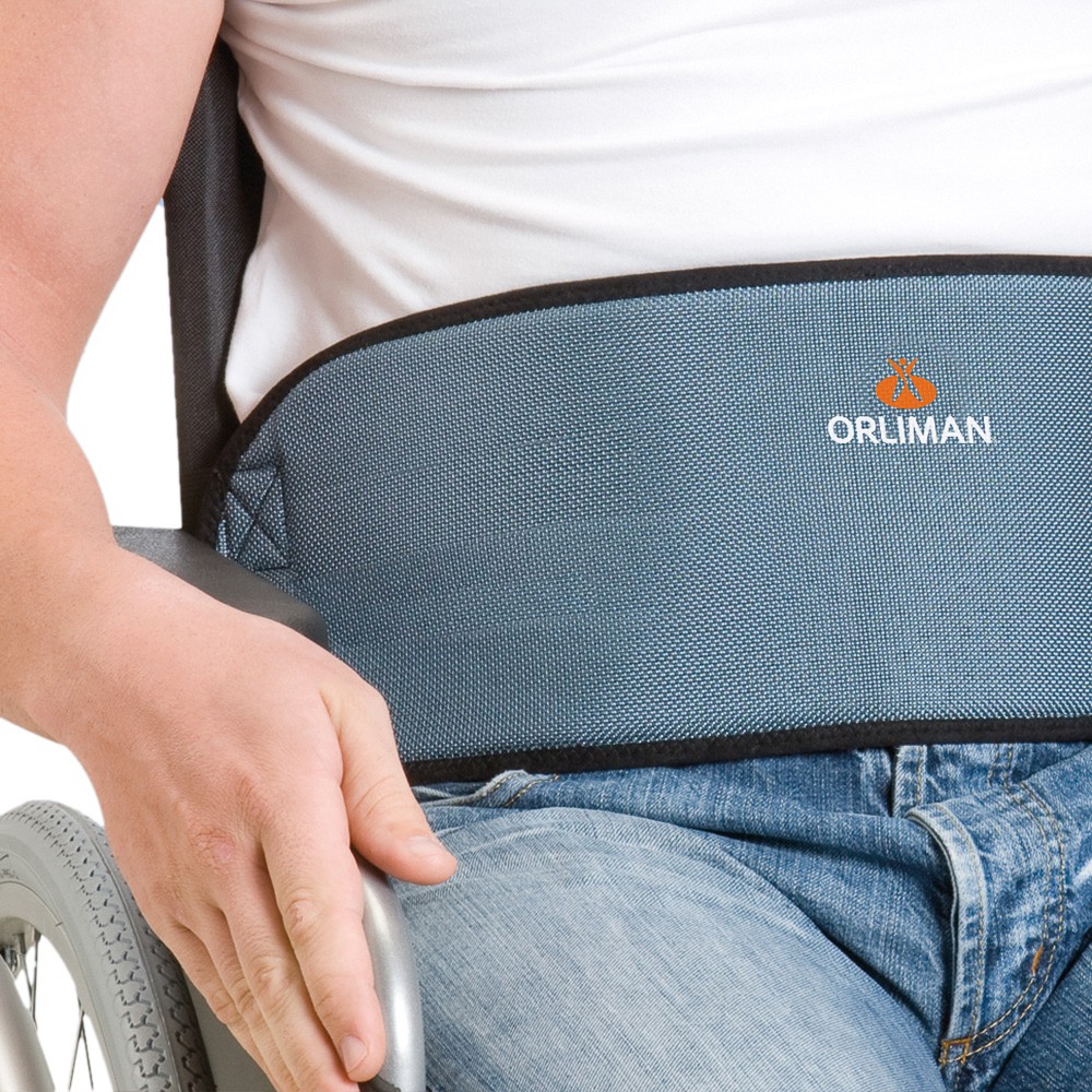 Imagen de Orliman arnés abdominal sillón azul talla 2 1004