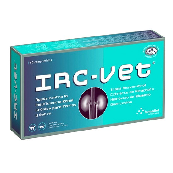 Imagen de Farmadiet Ircvet 60 comprimidos