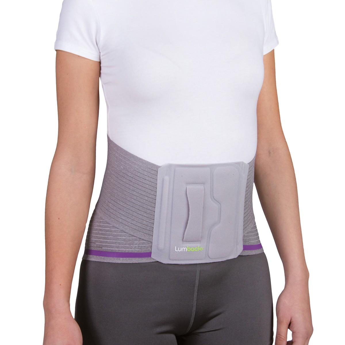 Imagen de Emo faja lumback flexible gris fj200 talla xl
