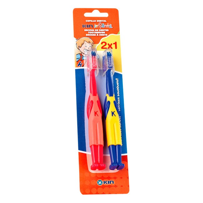 Imagen de Kin infantil cepillo pack 2x1