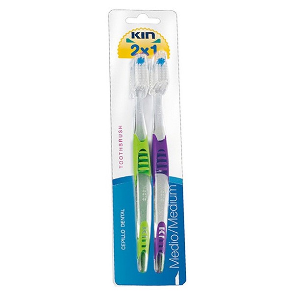 Imagen de Kin medio cepillo pack 2x1