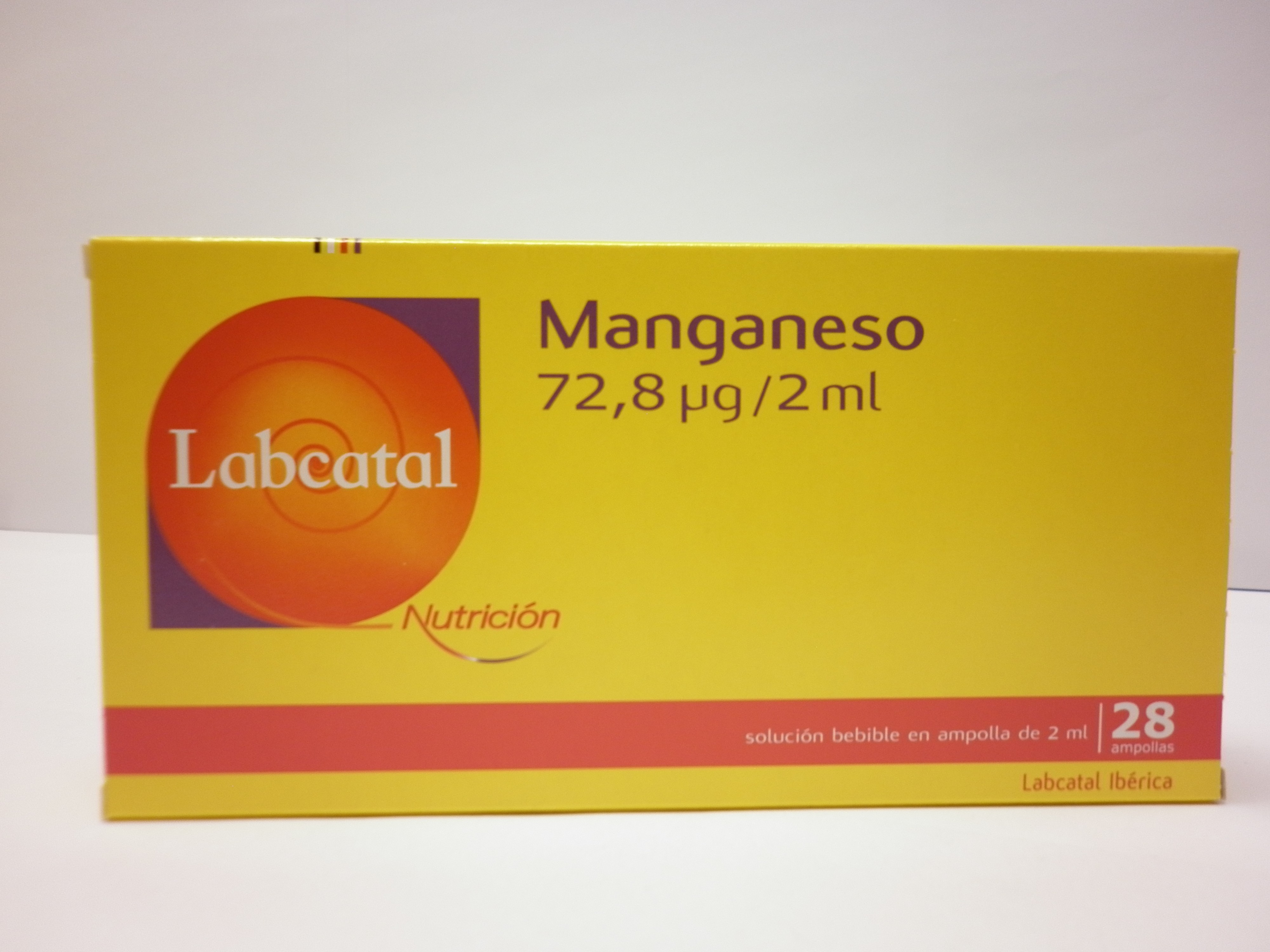Imagen de LABCATAL 10 MANGANESO 28 AMPOLLAS