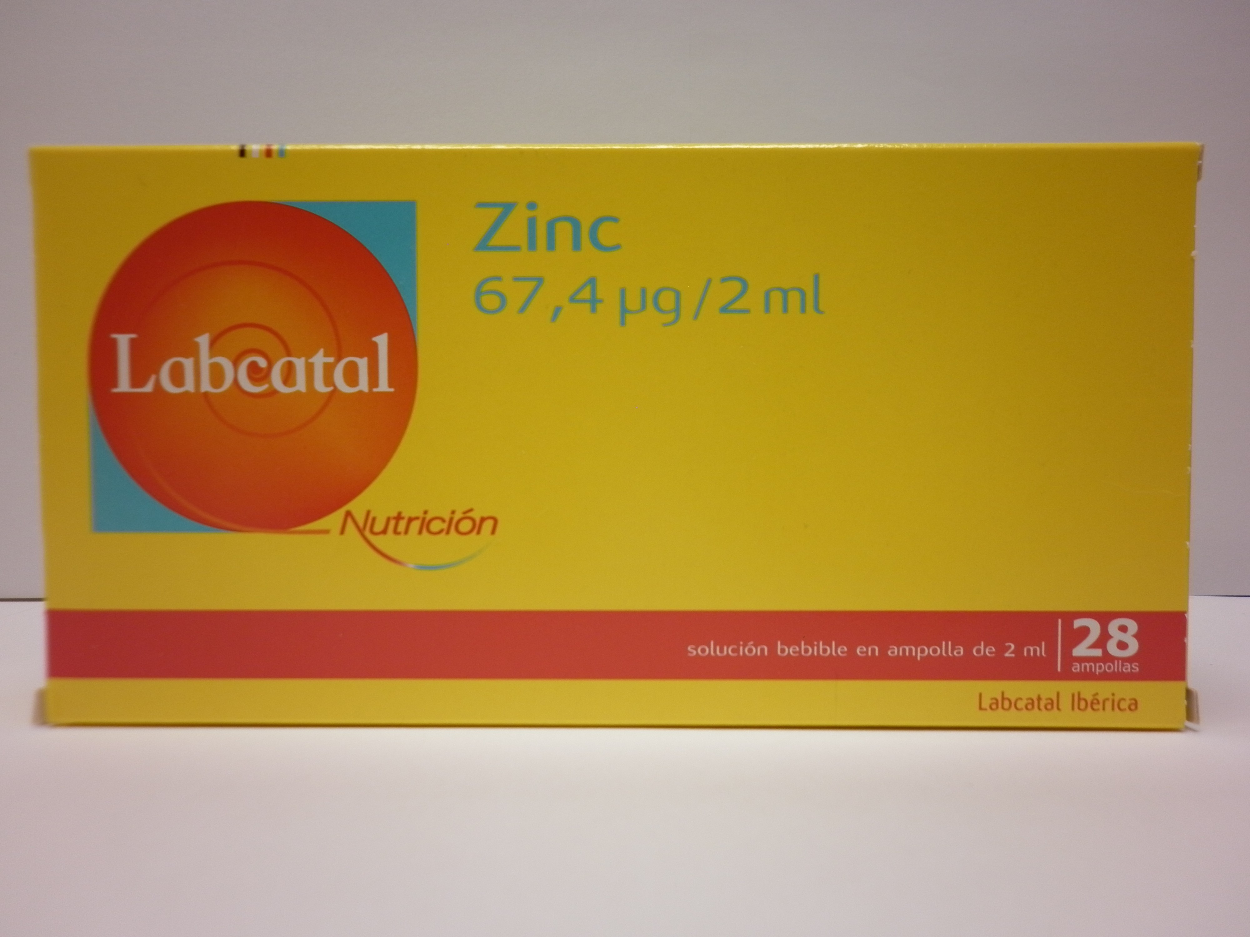 Imagen de LABCATAL 18 ZINC 28 AMPOLLAS