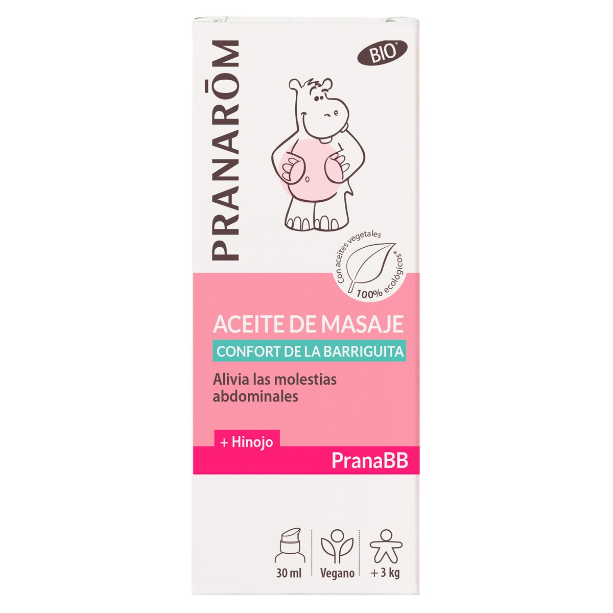 Imagen de Pranabb ceite de masaje confort barriguita 30 ml