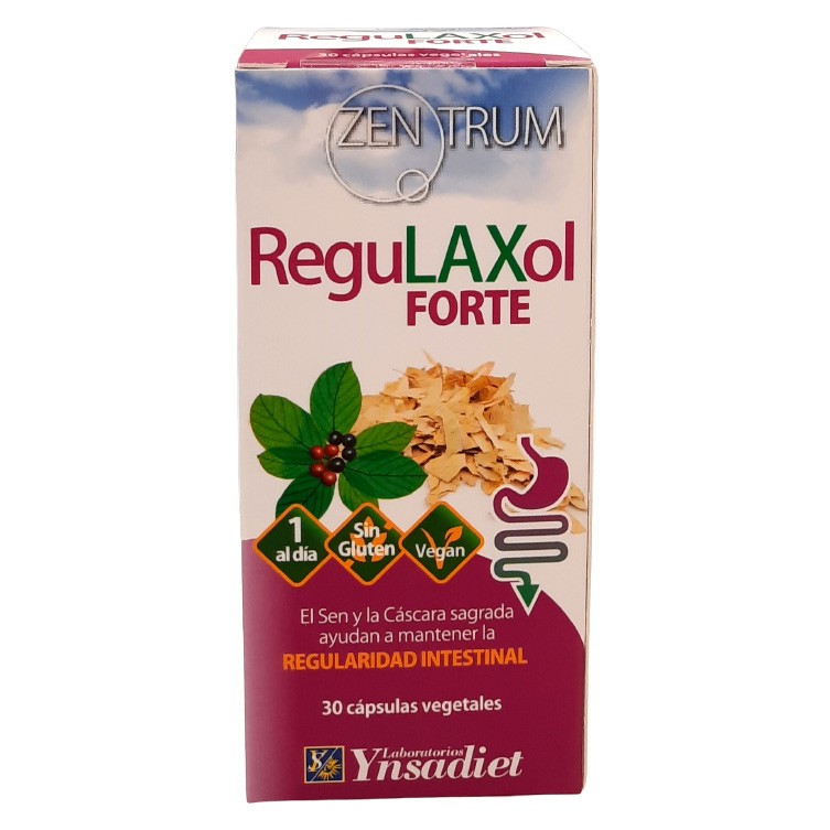 Imagen de Ynsadiet Zentrum regulaxol forte 30 cápsulas
