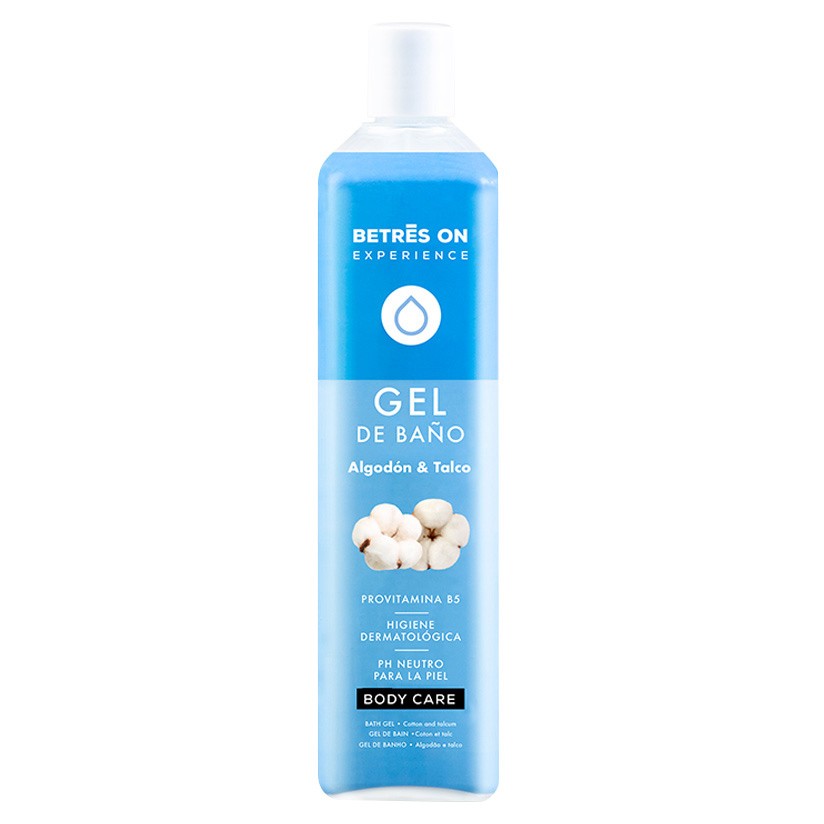 Imagen de Betres On gel de baño algodón y talco 750ml