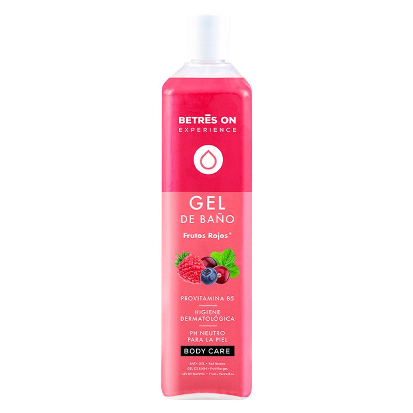 Imagen de Betres On gel de baño con aroma a frutos rojos 750ml