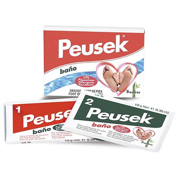 Imagen de Peusek baño antitranspirante 2 bolsitas