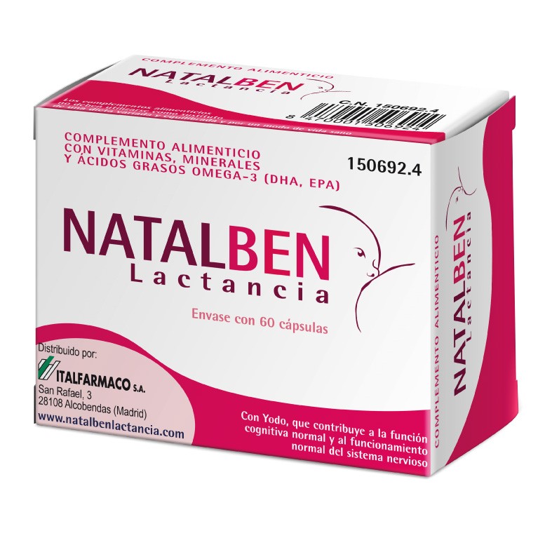 Imagen de Natalben lactancia 60 cápsulas