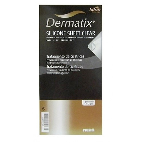 Imagen de DERMATIX LAMINA SILICONA CLEAR 4X13CM