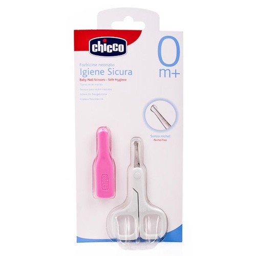 Imagen de Chicco tijera borde seguridad rosa 1u
