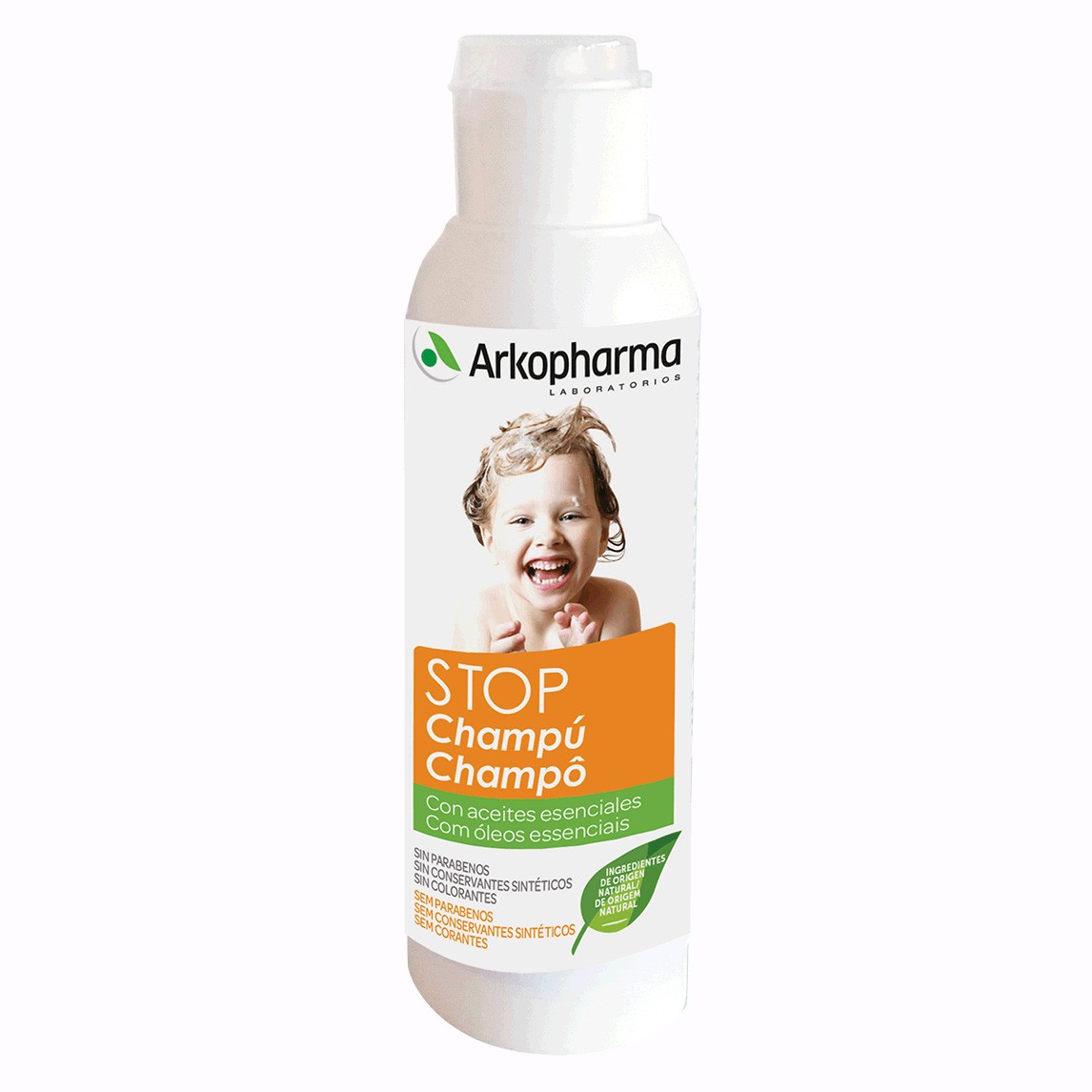 Imagen de Arkopharma Stop champú aceites esenciales 125ml