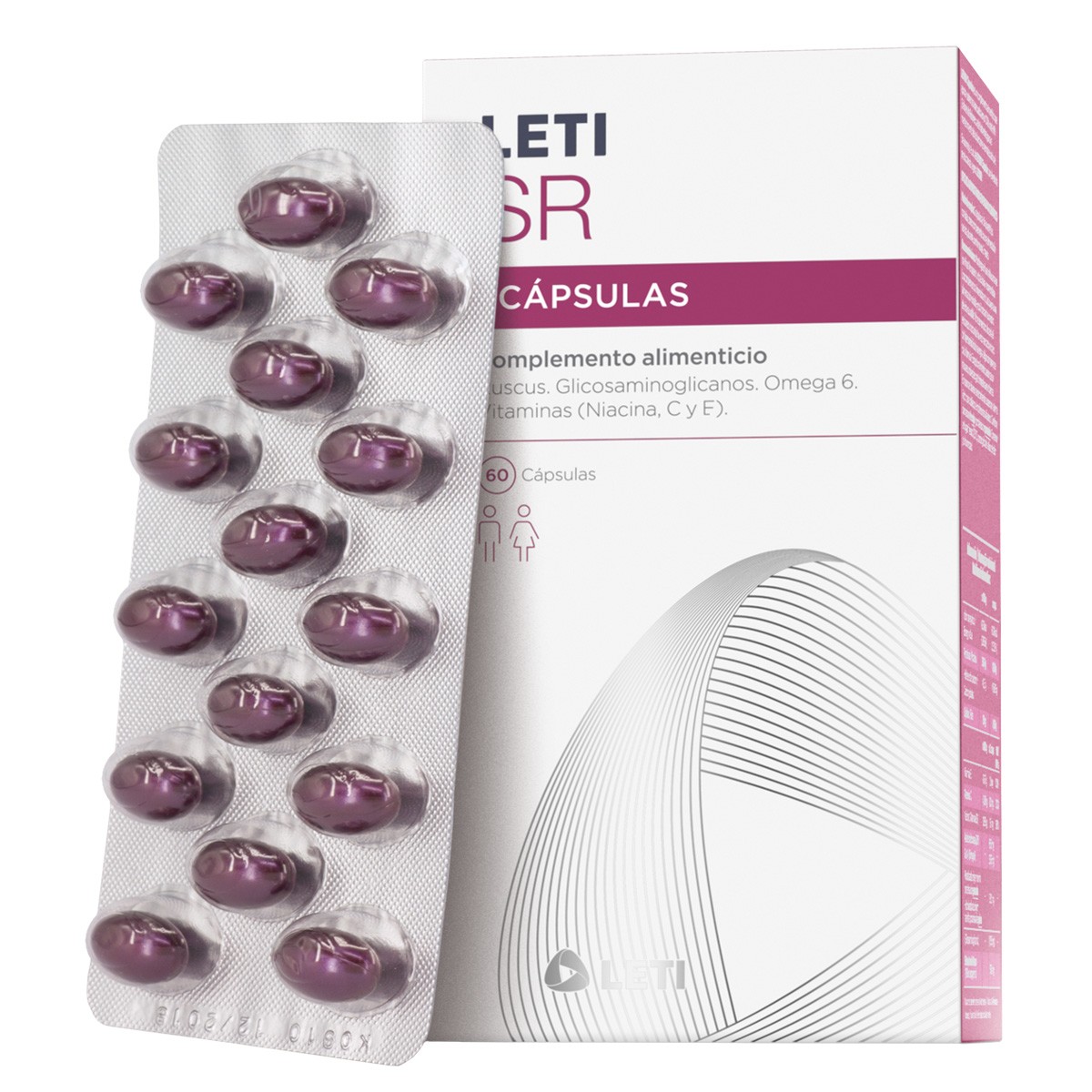 Imagen de LetiSR capsulas 60 uds