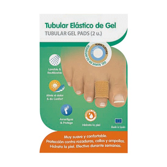 Imagen de Medilast Tubular elástica dedos pies T-L 2uds