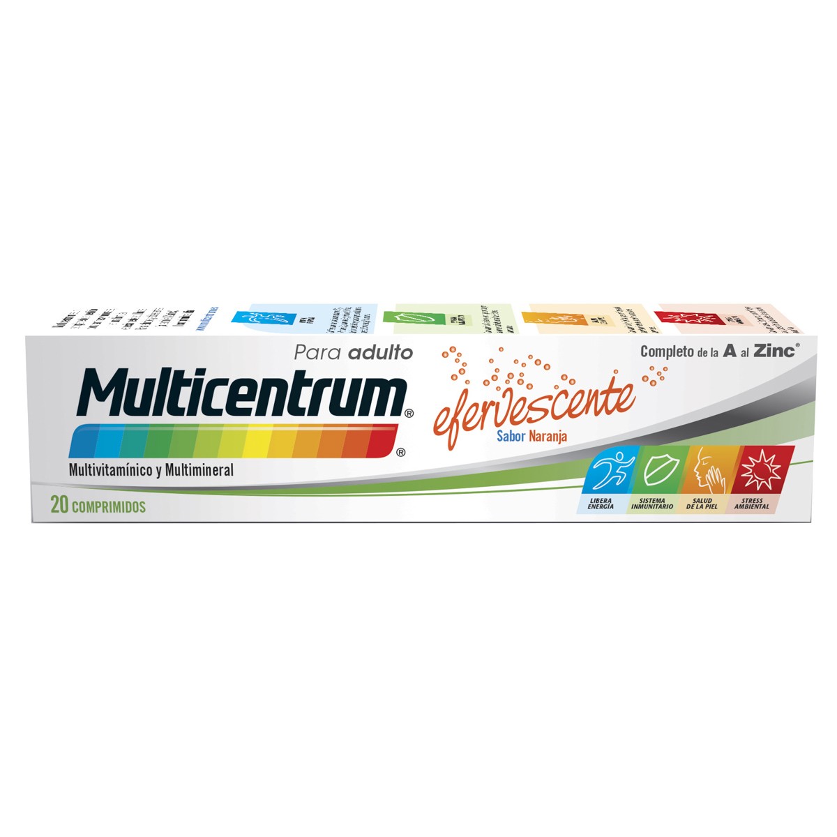 Imagen de Multicentrum Luteina 20 comprimidos efervescentes