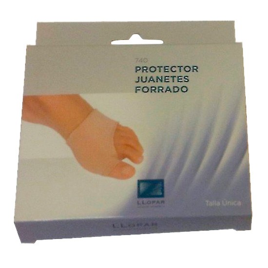Imagen de Llópar protector juanetes forrado talla única 1 unidad