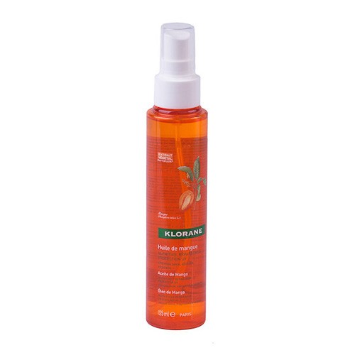 Imagen de Klorane Aceite de mango nutrición cabello seco 100 ml