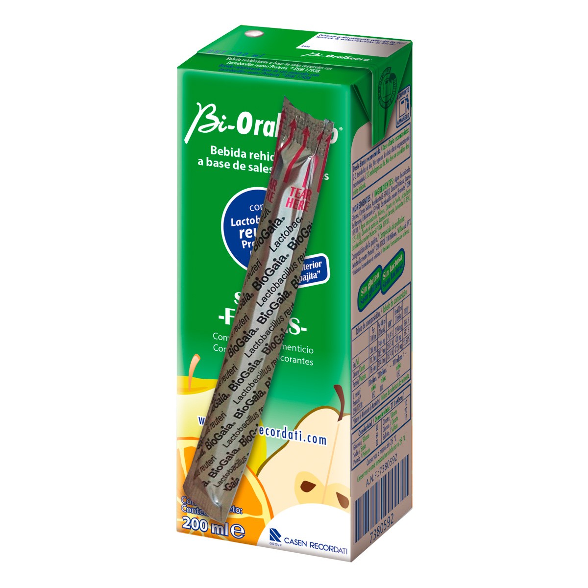Imagen de Bioralsuero Frutas Pack 2 brick X 330ml