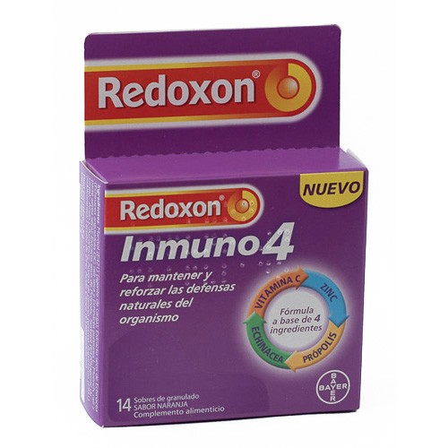 Imagen de REDOXON INMUNO 4 SABOR NARANJA 14 SOBRES