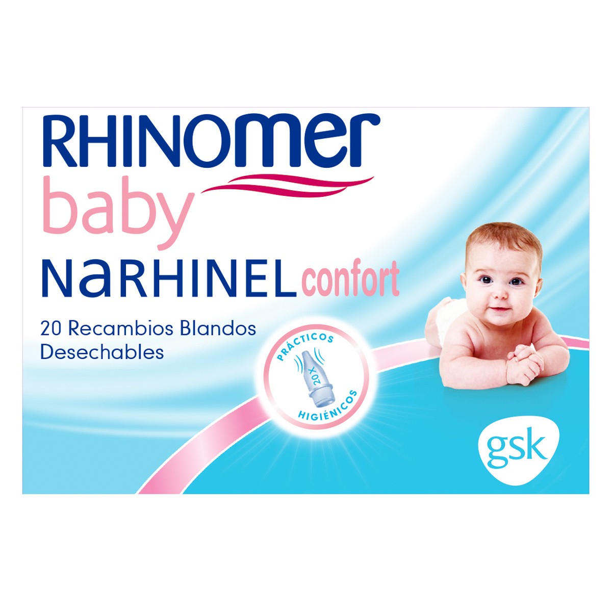 Imagen de Narhinel Confort recambios 20u