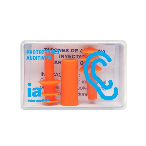 Imagen de Interapothek tapones de oídos de silicona para adultos 2uds