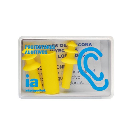 Imagen de Interapothek tapones de oídos de silicona para niños 2uds