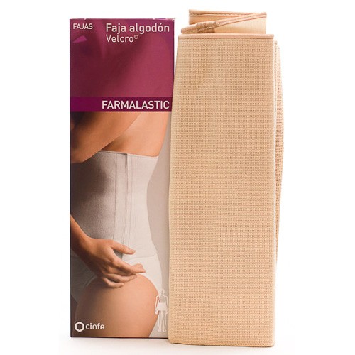 Imagen de Farmalastic faja velcro beige talla 3