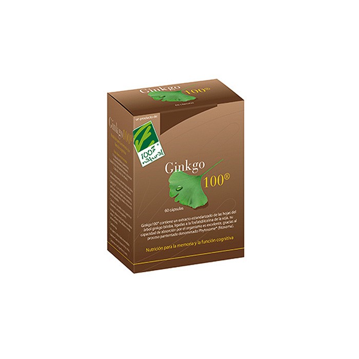 Imagen de GINKGO-100  60 CAPSULAS     100% NATURAL