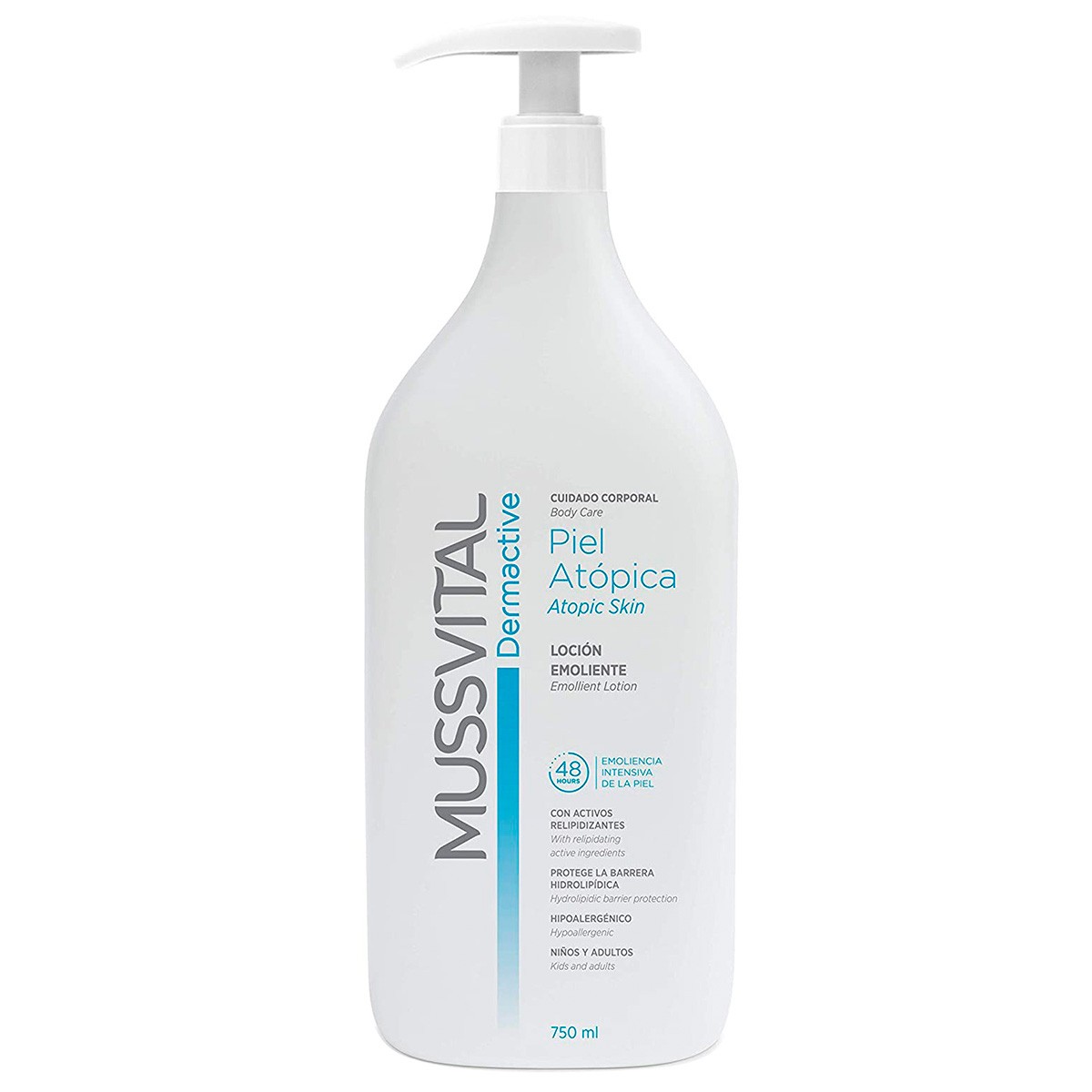 Imagen de Mussvital leche hidrante p.atopica 750 ml