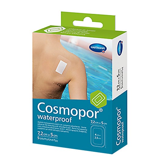 Imagen de Cosmopor waterproof 7,2cmx5cm 5u