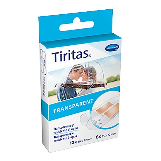 Imagen de Hartmann tiritas transparentes surtidas 20u