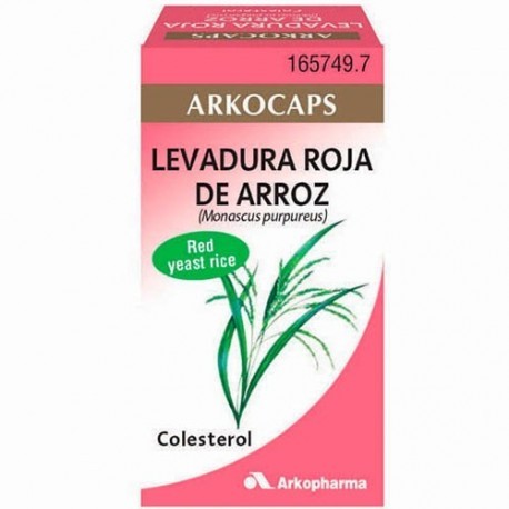Imagen de Arkopharma Arkocápsulas levadura roja de arroz 45 cápsulas