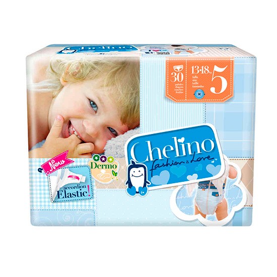 Imagen de Chelino pañal love t/5 13-18 kg 30u
