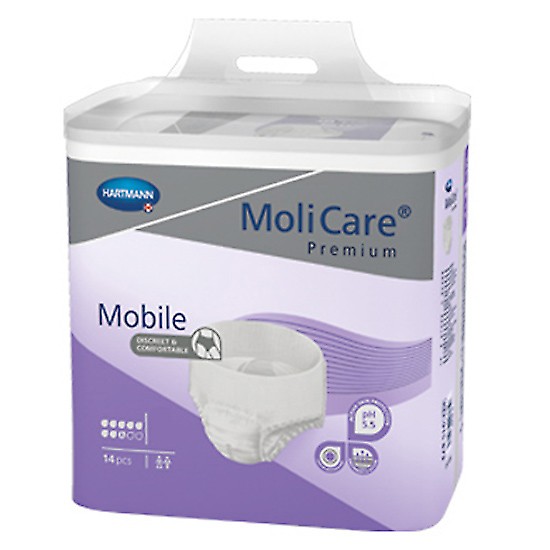 Imagen de Molicare Premium Mobile 8 gotas Talla L 14u