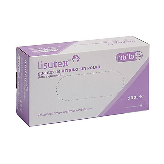 Imagen de GUANTEX LISUTEX NITRILO S/P T/G 100UND.