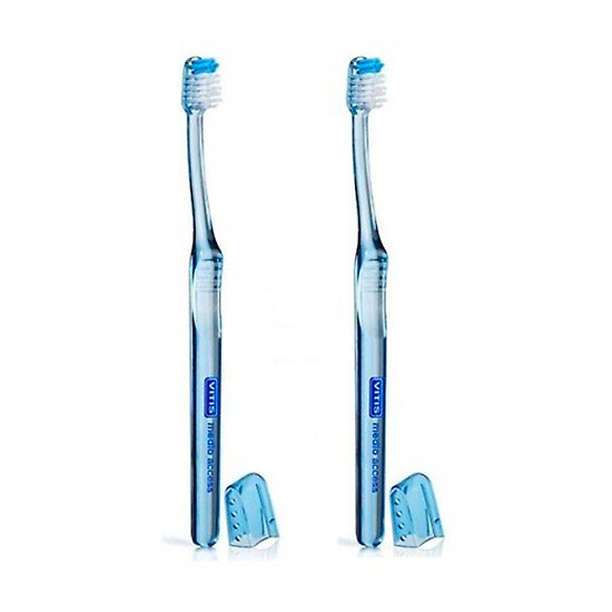 Imagen de Vitis cepillo dental access medio 2uds