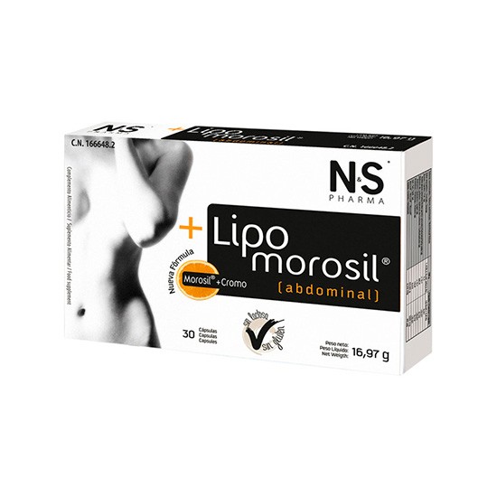 Imagen de Lipomorosil quemagrasa abdominal 30 cápsulas