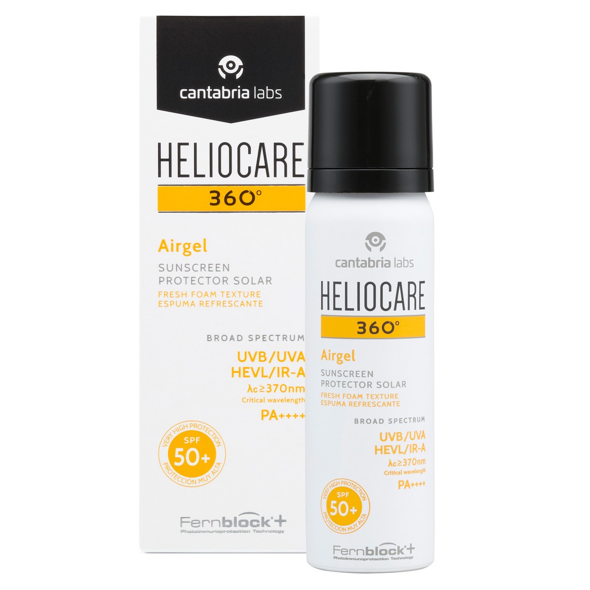 Imagen de Heliocare 360º airgel spf50 facial 60ml