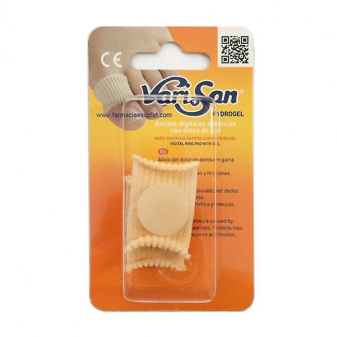 Imagen de Varisan anillos digitales disco gel talla grande 2 u 7012