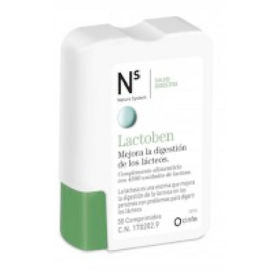 Imagen de N+S LACTOBEN 50 COMPRIMIDOS