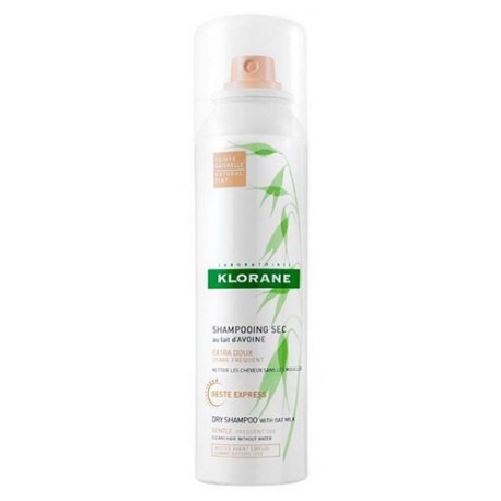 Imagen de Klorane Champú seco extra suave color avena medicinal y ceramida 150 ml