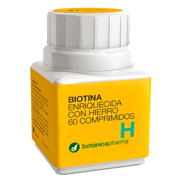 Imagen de BotánicaPharma Biotina pura 60comp 600mg vith