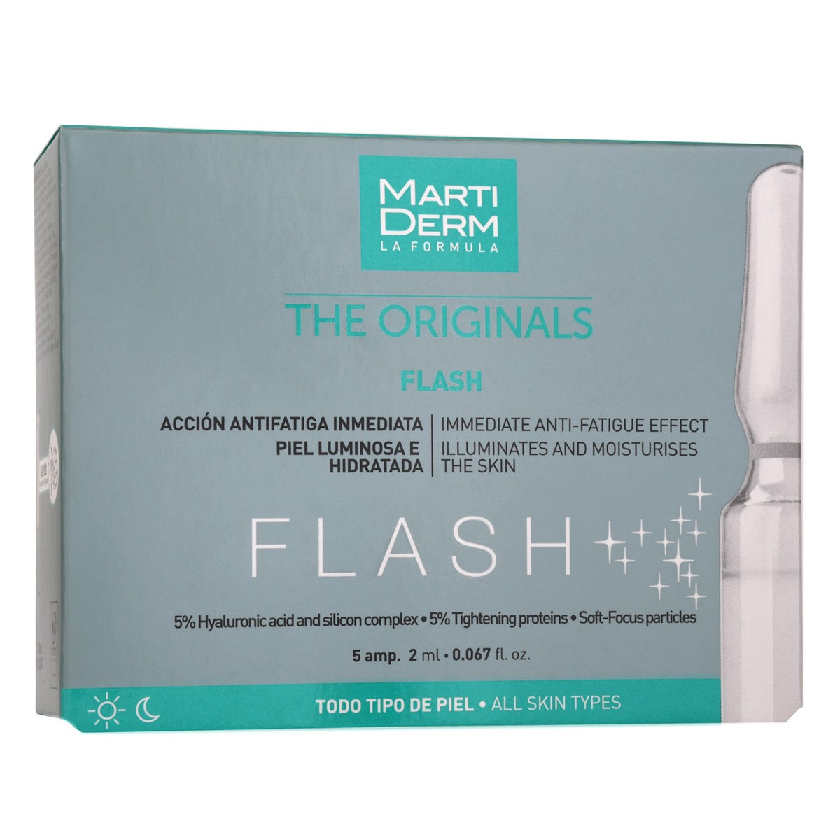 Imagen de MartiDerm The Originals Flash 5 ampollas