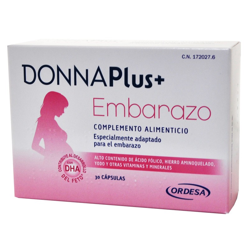 Imagen de Donnaplus Embarazo 30 perlas + 30 cápsulas