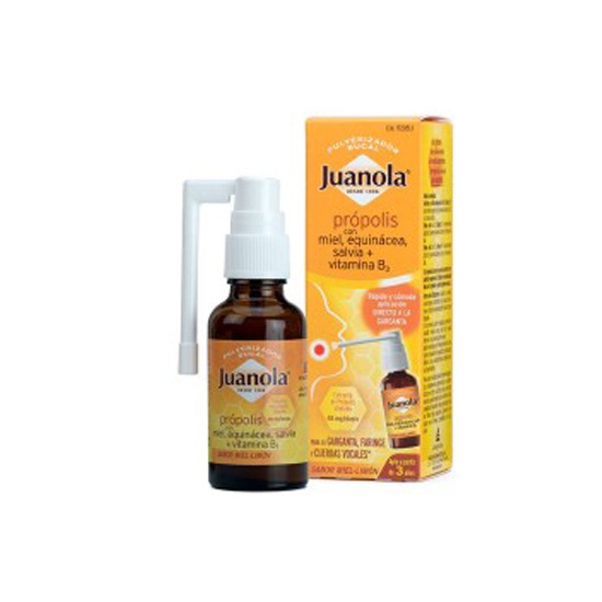 Imagen de Juanola Própolis Pulverizador Bucal Miel Limón 30 ml