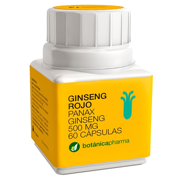 Imagen de BotánicaPharma ginseng rojo 500mg 60u