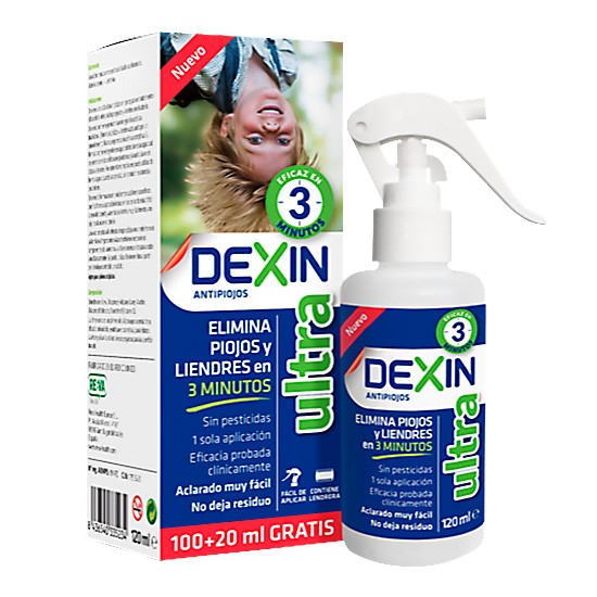 Imagen de DEXIN LOCION PIOJOS PULVERIZADOR 100+20M